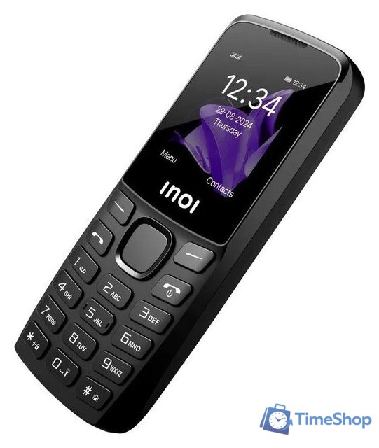 Кнопочный телефон Inoi 240 Modern 4G (черный) - Изображение №10 — Интернет-магазин Time-Shop