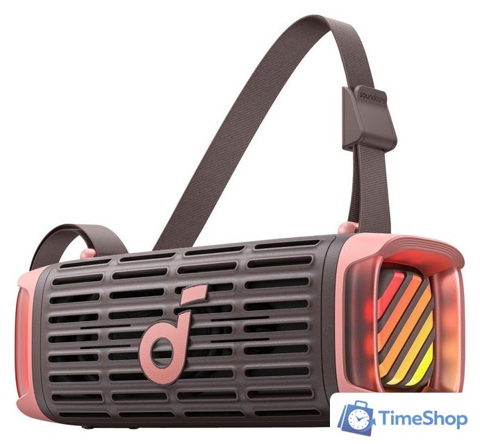 Беспроводная колонка Anker SoundCore Boom 3i (коричневый/розовый) - Изображение №1 — Интернет-магазин Time-Shop