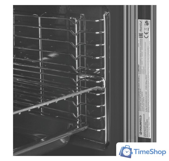 Электрический духовой шкаф MAUNFELD MEOC708PB - Изображение №13 — Интернет-магазин Time-Shop