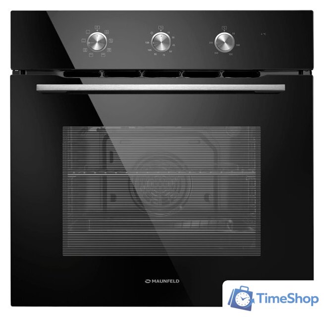 Электрический духовой шкаф MAUNFELD MEOC708PB - Изображение №1 — Интернет-магазин Time-Shop