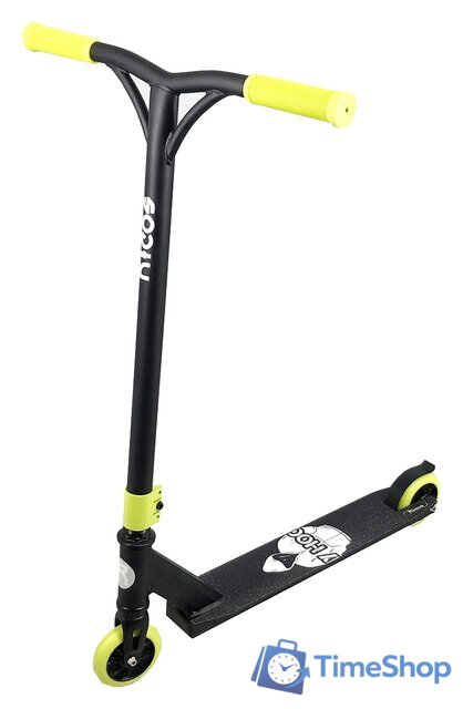 Трюковый самокат Ricos Hurricane ST10A (салатовый) - Изображение №1 — Интернет-магазин Time-Shop