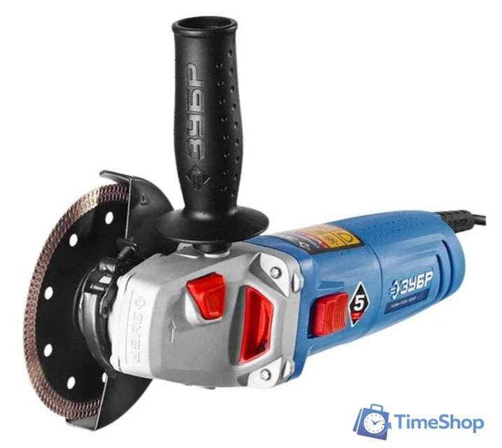 Угловая шлифмашина Зубр УШМ-П125-750 - Изображение №3 — Интернет-магазин Time-Shop