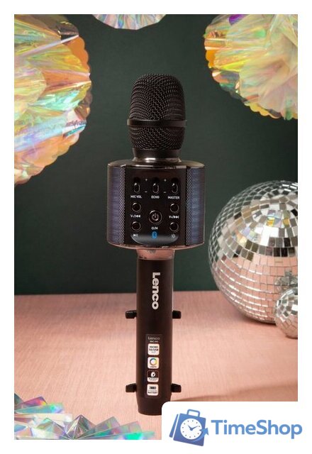 Bluetooth-микрофон Lenco BMC-090 (черный) - Изображение №9 — Интернет-магазин Time-Shop