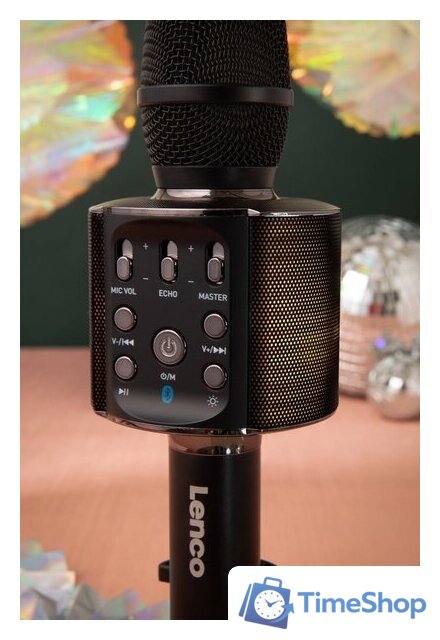 Bluetooth-микрофон Lenco BMC-090 (черный) - Изображение №12 — Интернет-магазин Time-Shop
