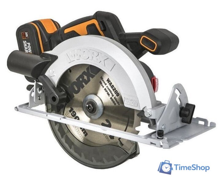 Дисковая (циркулярная) пила Worx WX520 (с 1-им АКБ) - Изображение №1 — Интернет-магазин Time-Shop