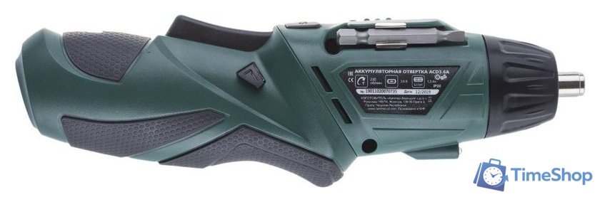 Электроотвертка Hammer ACD 3.6A (с АКБ) - Изображение №3 — Интернет-магазин Time-Shop