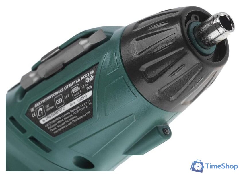 Электроотвертка Hammer ACD 3.6A (с АКБ) - Изображение №5 — Интернет-магазин Time-Shop