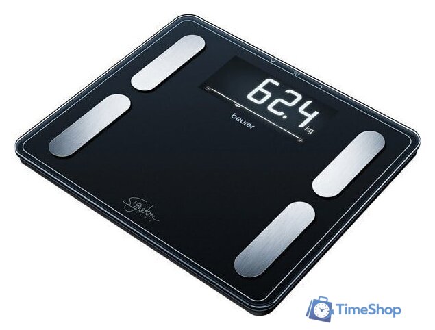 Напольные весы Beurer BF 410 SignatureLine (черный) - Изображение №1 — Интернет-магазин Time-Shop