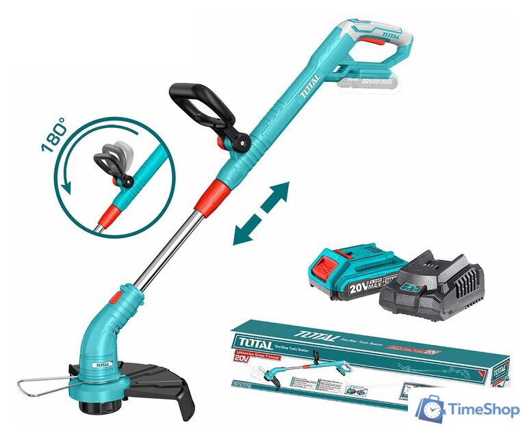 Триммер Total TGTLI20301 (с 1-им АКБ) - Изображение №1 — Интернет-магазин Time-Shop