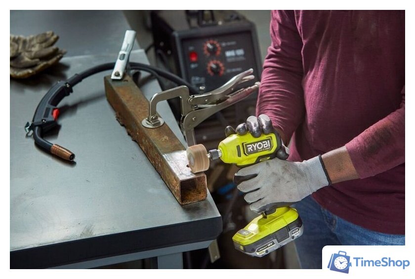 Прямошлифовальная машина Ryobi HP RDG18C-0 (без АКБ) - Изображение №9 — Интернет-магазин Time-Shop