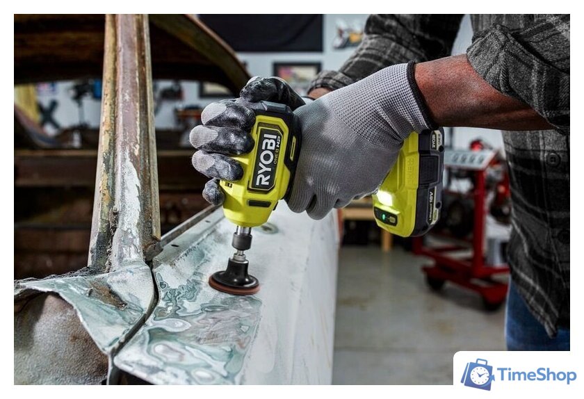 Прямошлифовальная машина Ryobi HP RDG18C-0 (без АКБ) - Изображение №8 — Интернет-магазин Time-Shop