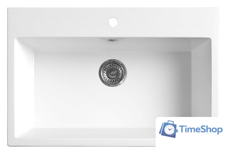 Кухонная мойка Belux Брюгге БР 7851 (белый кварц) - Изображение №1 — Интернет-магазин Time-Shop
