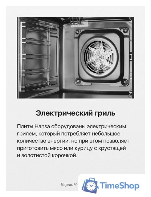 Кухонная плита Hansa FCCL69225 - Изображение №10 — Интернет-магазин Time-Shop