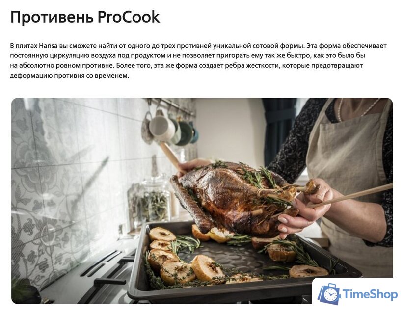 Кухонная плита Hansa FCCL69225 - Изображение №14 — Интернет-магазин Time-Shop