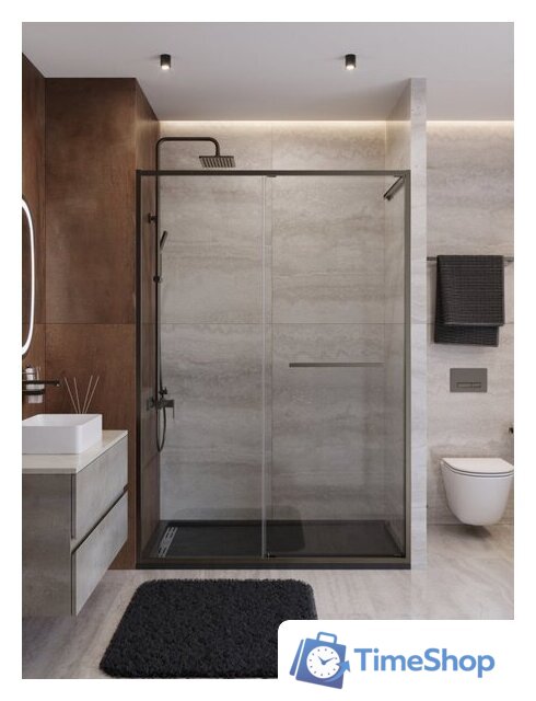 Душевая дверь Cezares LUX-B-FS-11-110-C-GM - Изображение №1 — Интернет-магазин Time-Shop