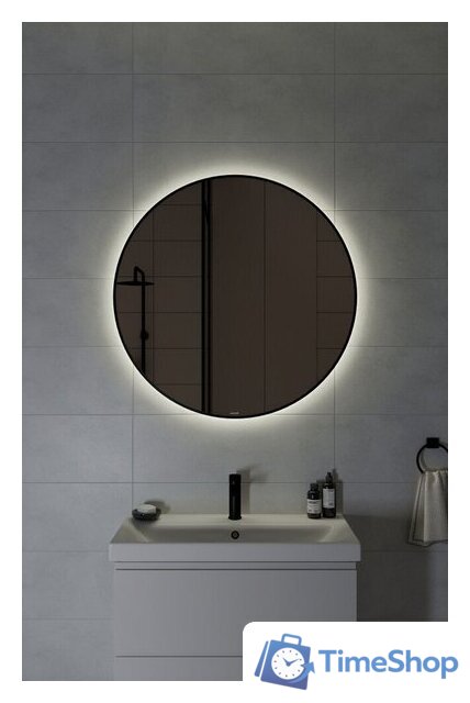  Cersanit Зеркало Eclipse Smart 90x90 64148 - Изображение №3 — Интернет-магазин Time-Shop