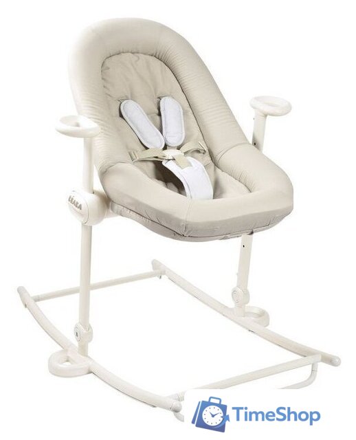 Шезлонг Beaba Greige Transat Up & Down + Eu Greige 915050 - Изображение №1 — Интернет-магазин Time-Shop