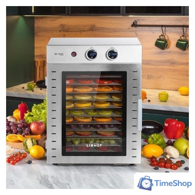 Сушилка для овощей и фруктов Libhof FDW-12 - Изображение №19 — Интернет-магазин Time-Shop
