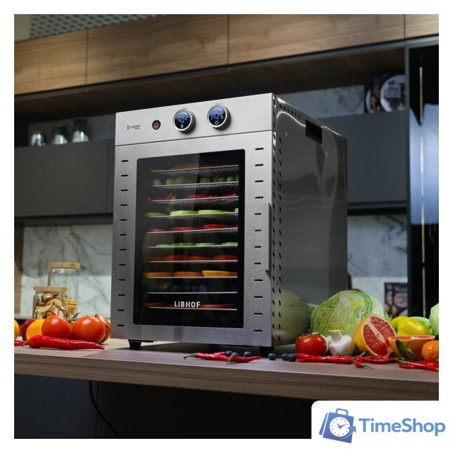 Сушилка для овощей и фруктов Libhof FDW-12 - Изображение №12 — Интернет-магазин Time-Shop
