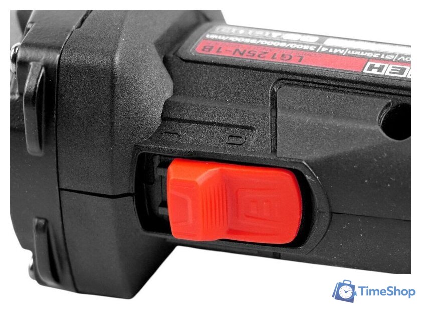 Угловая шлифмашина TEH LG125N-1B (с 1-им АКБ, кейс) - Изображение №5 — Интернет-магазин Time-Shop