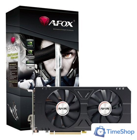 Видеокарта AFOX GeForce RTX 2060 6GB GDDR6 AF2060-6144D6H2-V2 - Изображение №8 — Интернет-магазин Time-Shop