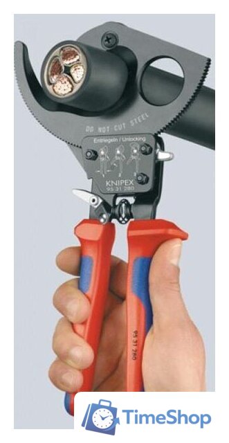 Ножницы для кабеля (секторные) Knipex 9531250 - Изображение №3 — Интернет-магазин Time-Shop