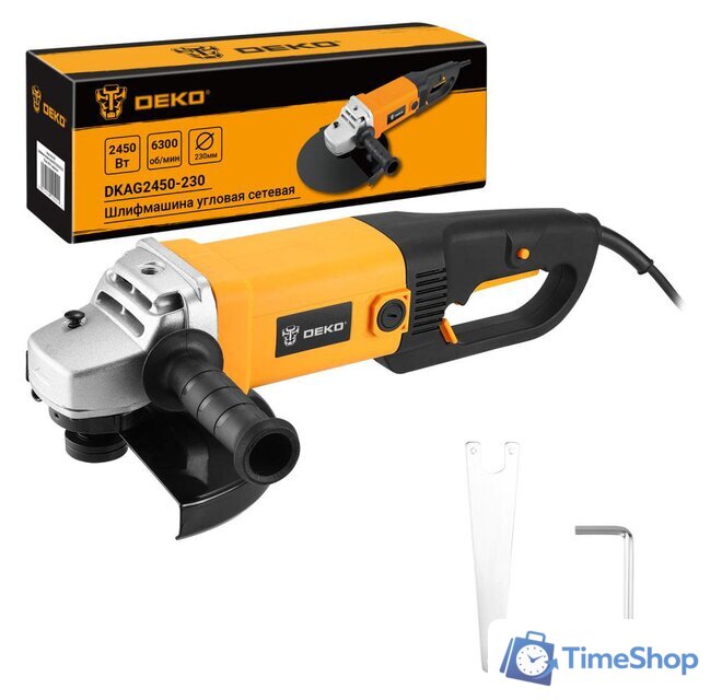 Угловая шлифмашина Deko DKAG2450-230 - Изображение №1 — Интернет-магазин Time-Shop
