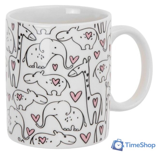 Кружка Perfecto Linea Lovely Animals-1 30-063611 - Изображение №2 — Интернет-магазин Time-Shop