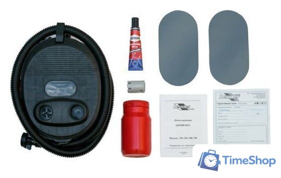 Гребная лодка Leader Компакт-240 (серый) - Изображение №6 — Интернет-магазин Time-Shop