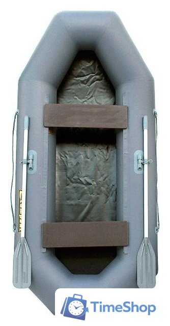 Гребная лодка Leader Компакт-240 (серый) - Изображение №1 — Интернет-магазин Time-Shop