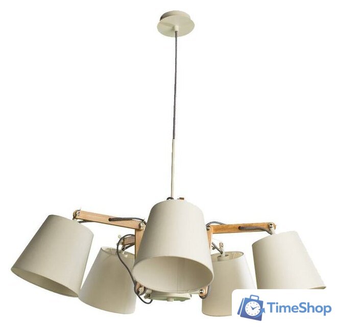 Подвесная люстра Arte Lamp Pinocchio A5700LM-5WH - Изображение №1 — Интернет-магазин Time-Shop