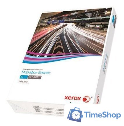 Офисная бумага Xerox Марафон Бизнес A3 80 г/м2 500 л 450L91821 - Изображение №1 — Интернет-магазин Time-Shop