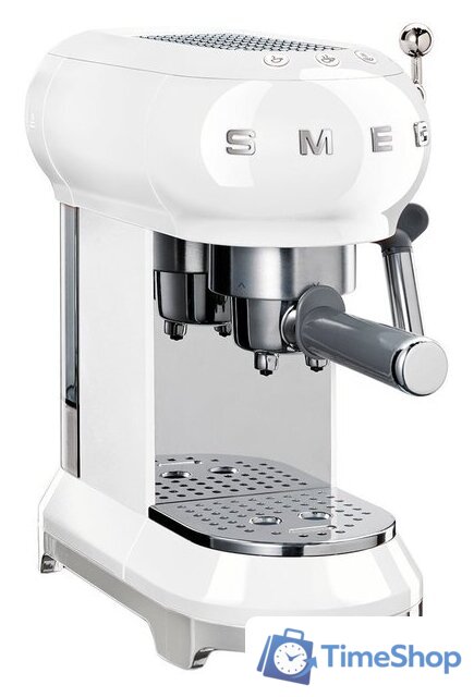 Рожковая кофеварка Smeg ECF01WHEU - Изображение №1 — Интернет-магазин Time-Shop