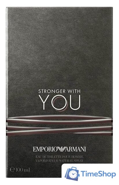 Туалетная вода Giorgio Armani Stronger With You EdT (100 мл) - Изображение №1 — Интернет-магазин Time-Shop