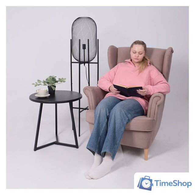 Торшер AksHome Cage E27 (черный) - Изображение №2 — Интернет-магазин Time-Shop