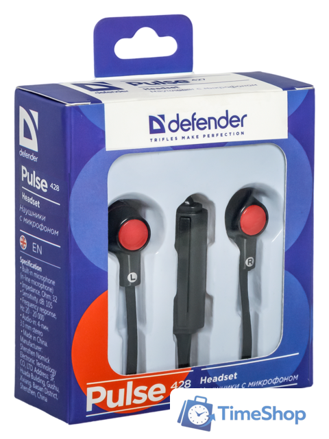 Наушники Defender Pulse 428 - Изображение №2 — Интернет-магазин Time-Shop