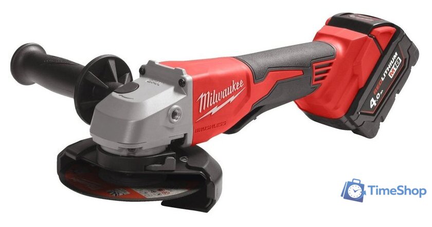 Угловая шлифмашина Milwaukee M18 BLSAG125XPD-402X 4933492646 (с 2-мя АКБ, кейс) - Изображение №1 — Интернет-магазин Time-Shop