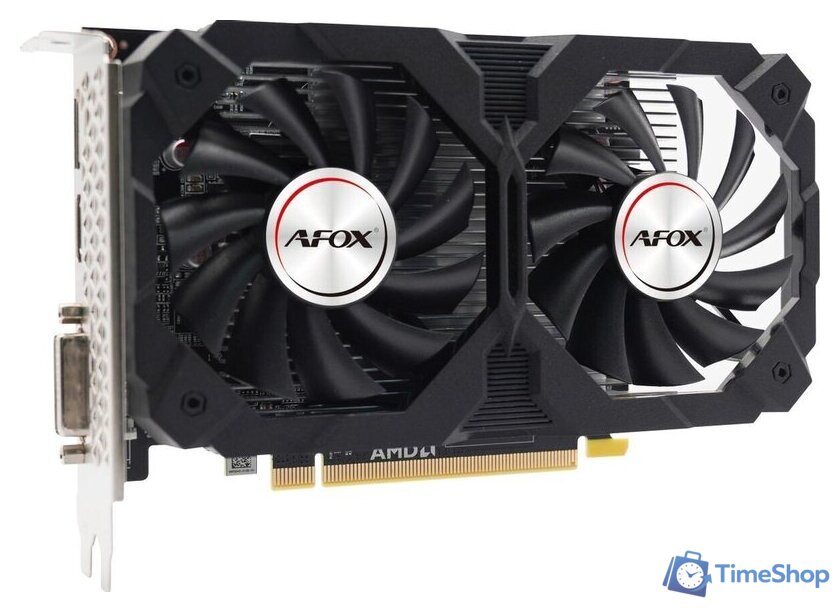 Видеокарта AFOX Radeon RX 550 8GB GDDR5 AFRX550-8192D5H2-V2 - Изображение №2 — Интернет-магазин Time-Shop