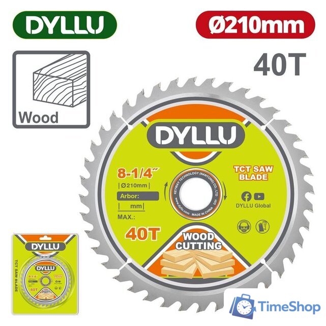 Пильный диск Dyllu DTTC2K00 - Изображение №1 — Интернет-магазин Time-Shop