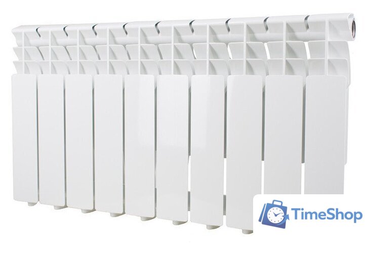 Алюминиевый радиатор Oasis Eco 350/80 (алюминиевый, 10 секций) - Изображение №1 — Интернет-магазин Time-Shop