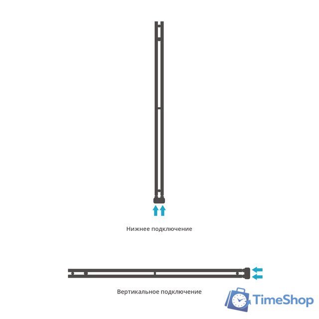 Полотенцесушитель Сунержа Нюанс EU50+ 1545х50 00-0212-1545 - Изображение №4 — Интернет-магазин Time-Shop