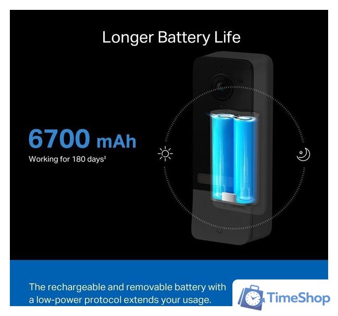 Дверной звонок TP-Link Tapo D230S1 - Изображение №8 — Интернет-магазин Time-Shop