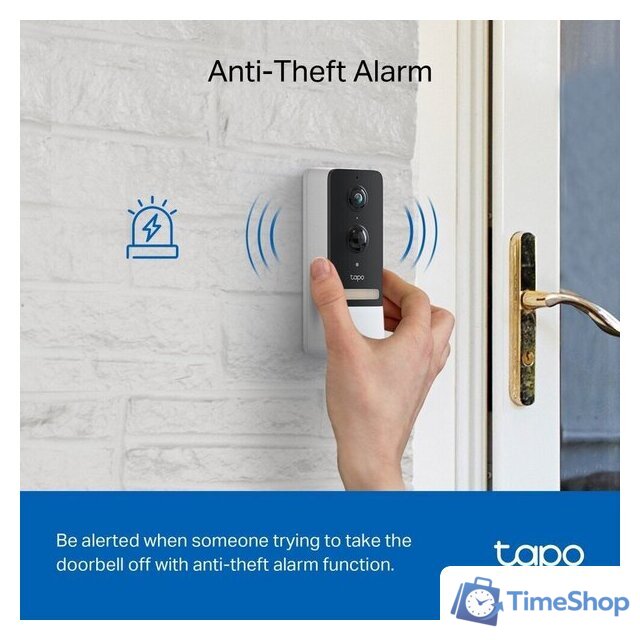 Дверной звонок TP-Link Tapo D230S1 - Изображение №12 — Интернет-магазин Time-Shop
