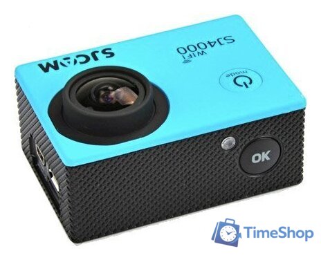 Экшен-камера SJCAM SJ4000 WiFi (голубой) - Изображение №1 — Интернет-магазин Time-Shop