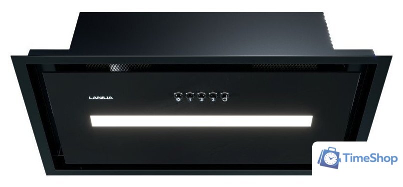 Кухонная вытяжка Lanilia Lamezo 60.1 Black + Turbina TZ 1.1 - Изображение №7 — Интернет-магазин Time-Shop