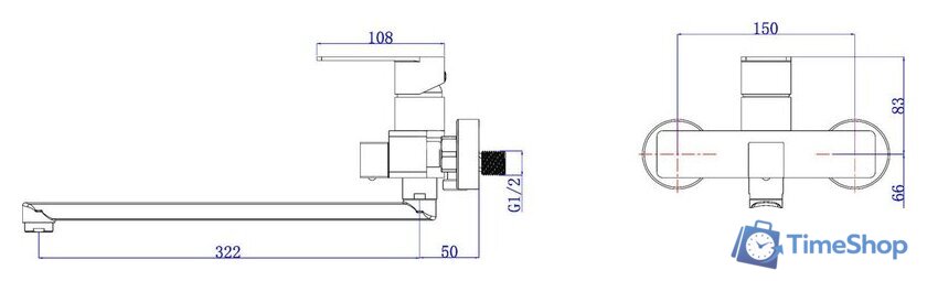 Смеситель AV Engineering AVLES7-BW0 - Изображение №2 — Интернет-магазин Time-Shop
