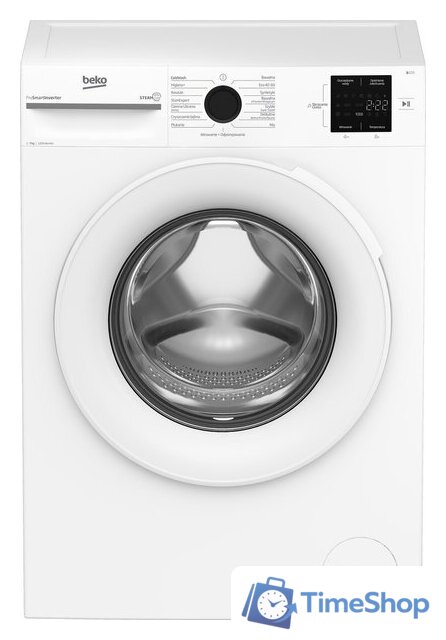 Стиральная машина BEKO BM1WFU37225WW - Изображение №1 — Интернет-магазин Time-Shop