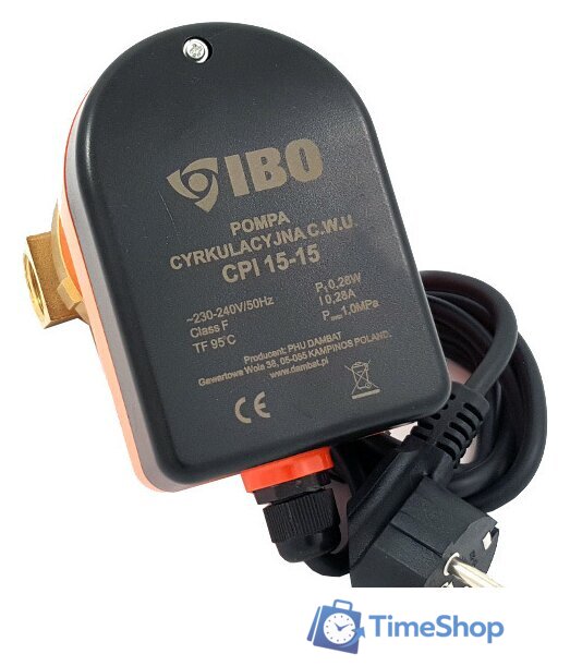 Циркуляционный насос IBO CPI 15-15 - Изображение №1 — Интернет-магазин Time-Shop