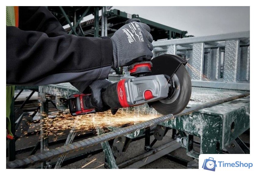 Угловая шлифмашина Milwaukee M18 FHSAG125XB-0X Fuel 4933471077 (без АКБ) - Изображение №4 — Интернет-магазин Time-Shop