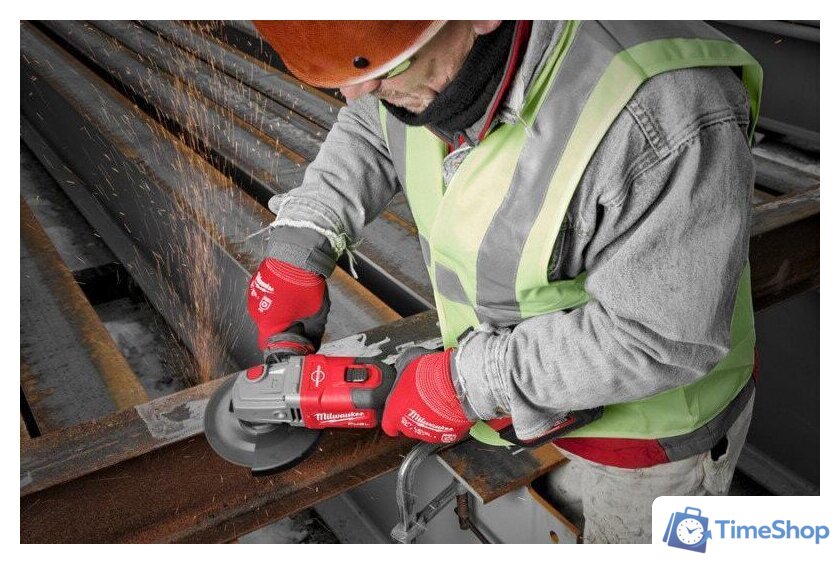 Угловая шлифмашина Milwaukee M18 FHSAG125XB-0X Fuel 4933471077 (без АКБ) - Изображение №5 — Интернет-магазин Time-Shop